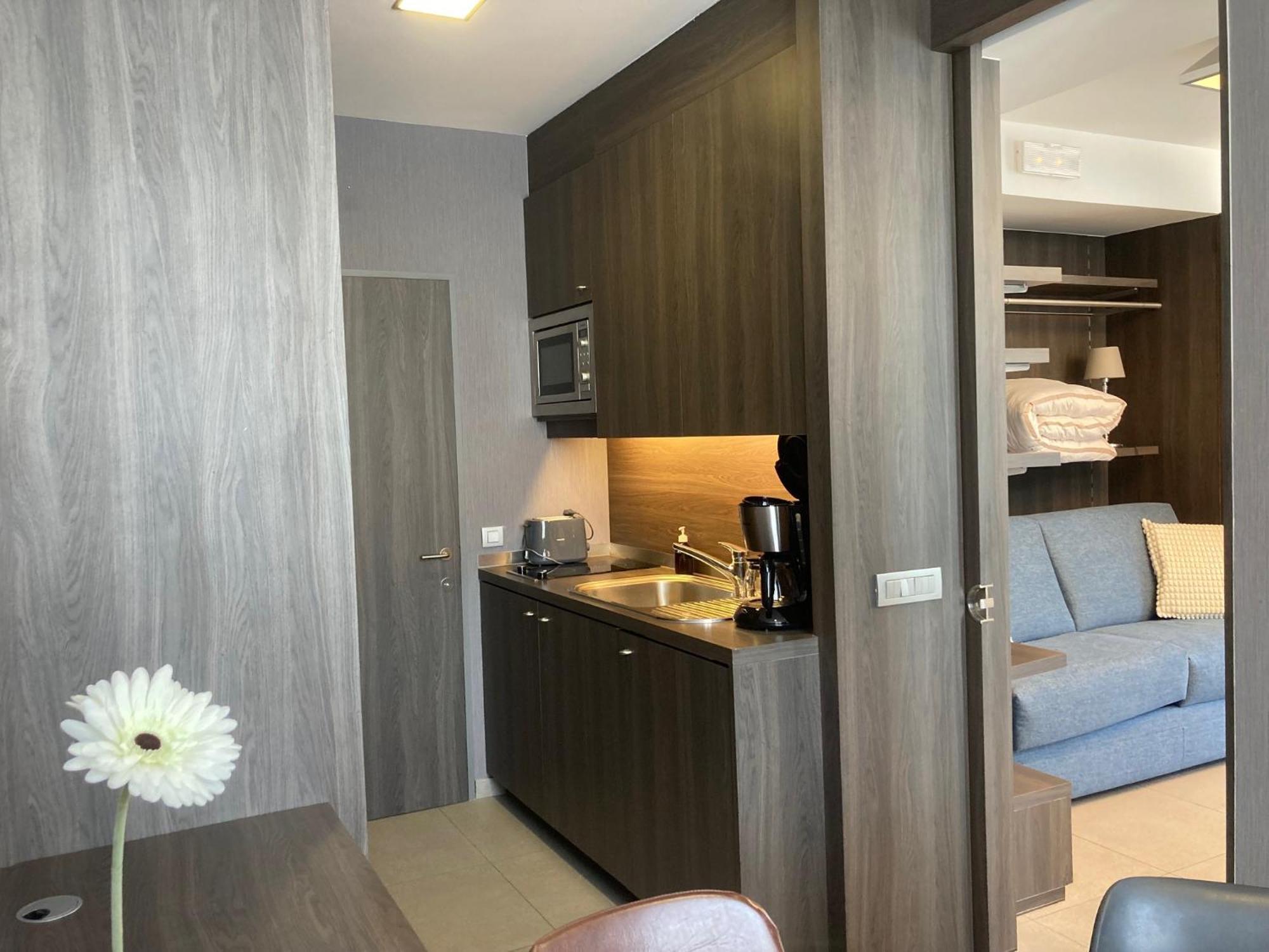 Studio Boniche 1 Bedroom 1 Slaapkamer Bruges Luaran gambar